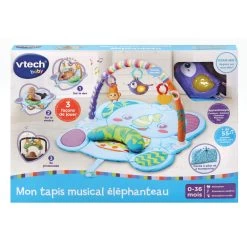 VTECH BABY Mon Tapis Musical élephanteau - Baby Loulous -VTech Promos Boutique 80 536005 PACKAGE RECTO 1