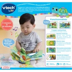 VTECH BABY Livre Toudoux Des Loulous - Baby Loulous -VTech Promos Boutique 80 536905 livre toudoux loulous dos