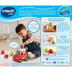 VTECH BABY Ma Totomobile Des Formes - Baby Loulous -VTech Promos Boutique 80 537405 Totomobile formes dos
