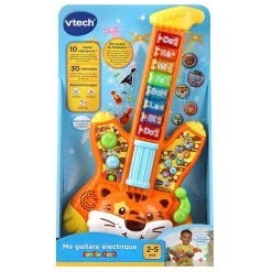 VTECH BABY Guitare Electrique Enfant Tigre - Jungle Rock - VTech 10 VTECH BABY Guitare Electrique Enfant Tigre - Jungle Rock - VTech -VTech Promos Boutique 80 537805 PACKAGE RECTO 1