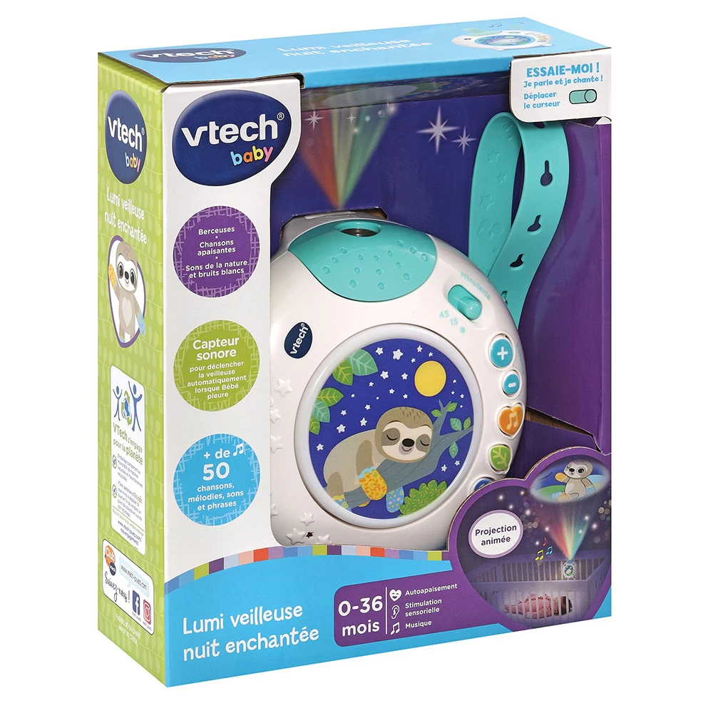 VTECH BABY Lumi Veilleuse Nuit Enchantée 9 VTECH BABY Lumi Veilleuse Nuit Enchantée – Image 9
