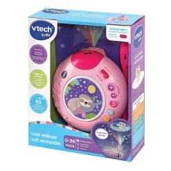 VTECH BABY Lumi Veilleuse Nuit Enchantée Rose -VTech Promos Boutique 80 540355 6