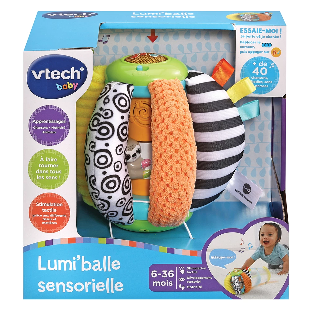 VTECH BABY Lumi'balle Sensorielle 8 VTECH BABY Lumi'balle Sensorielle – Image 8