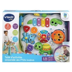 VTECH BABY Table D'activités Sensorielle Des P'tits Loulous -VTech Promos Boutique 80 540805 10