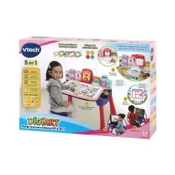 VTech Magi Bureau Interactif 5 En 1 Rose -VTech Promos Boutique 80 540955 11