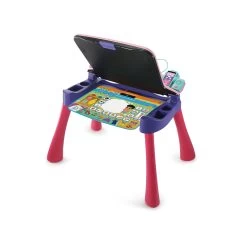 VTech Magi Bureau Interactif 5 En 1 Rose -VTech Promos Boutique 80 540955 6