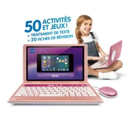 VTech Genio, Mon Premier Vrai Ordi ! (rose) -VTech Promos Boutique 80 541055 CAT