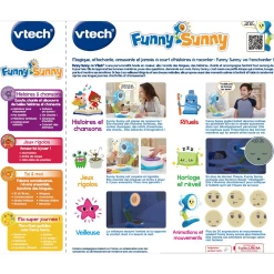 VTech Funny Sunny - Compagnon Interactif 17 VTech Funny Sunny - Compagnon Interactif -VTech Promos Boutique 80 546205 dos boite