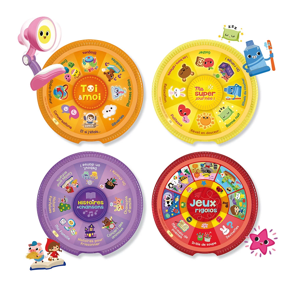 VTech Funny Sunny Rose - Compagnon Interactif 7 VTech Funny Sunny Rose - Compagnon Interactif – Image 7