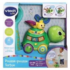 VTECH BABY Pousse-pousse Tortue -VTech Promos Boutique 80 547605 12