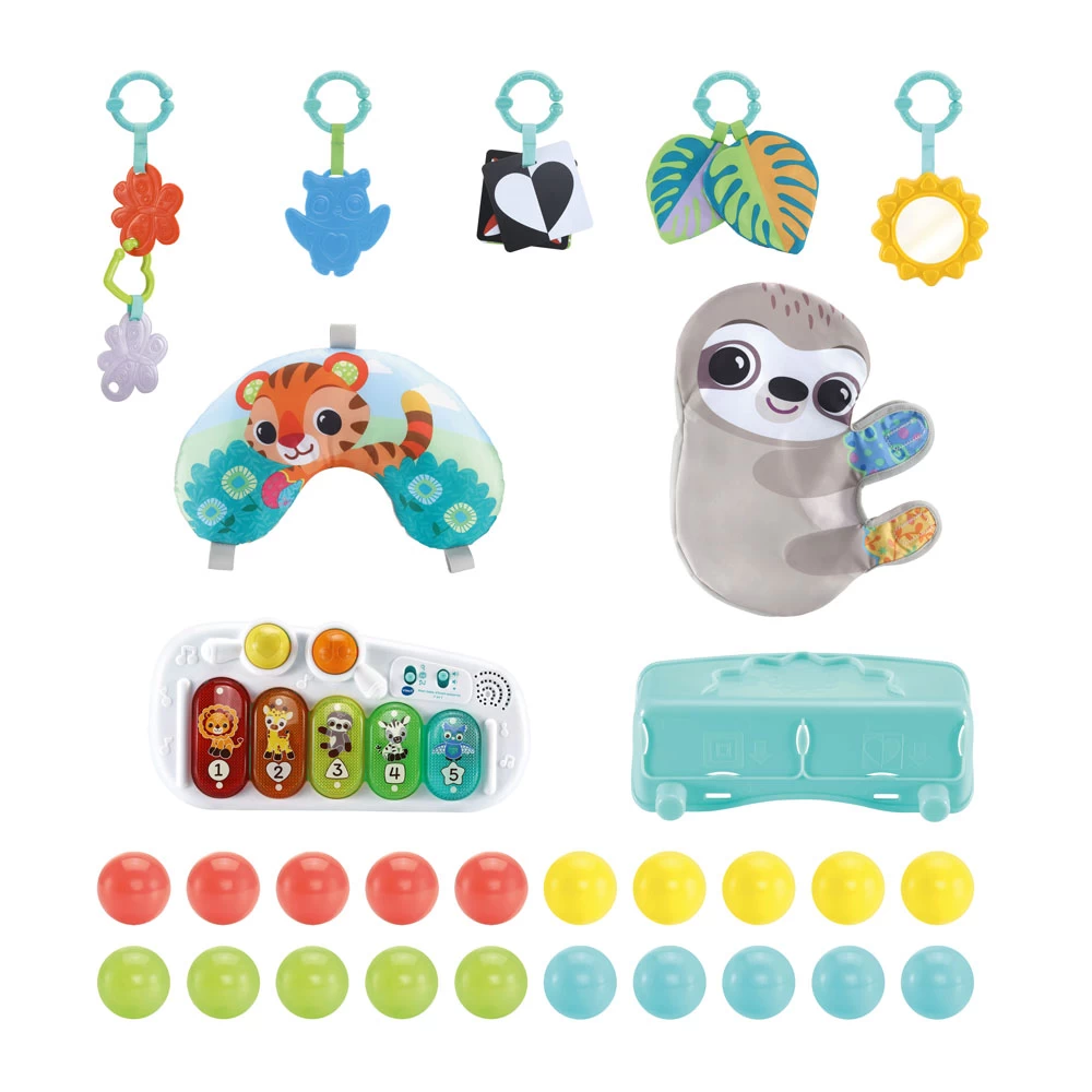 VTECH BABY Maxi Tapis D'éveil Sensoriel 7 En 1 4 VTECH BABY Maxi Tapis D'éveil Sensoriel 7 En 1 – Image 4