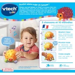 VTECH BABY Picoton, Mon Lumi Hérisson - Jouet D'éveil -VTech Promos Boutique 80 550205 dos boite