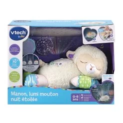 VTECH BABY Manon, Lumi Mouton Nuit étoilée 3 En 1 - Veilleuse En Peluche -VTech Promos Boutique 80 550505 8 1