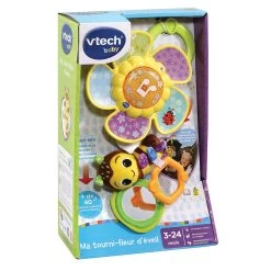 VTECH BABY Ma Tourni Fleur D'éveil - Hochet Suspendu 8 VTECH BABY Ma Tourni Fleur D'éveil - Hochet Suspendu -VTech Promos Boutique 80 550605 3