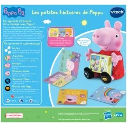 VTech Peppa Pig - Les Petites Histoires De Peppa -VTech Promos Boutique 80 552205 dos boite