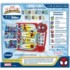 VTech Le Livre-jeu éducatif De Spidey -VTech Promos Boutique 80 552305 dos boite