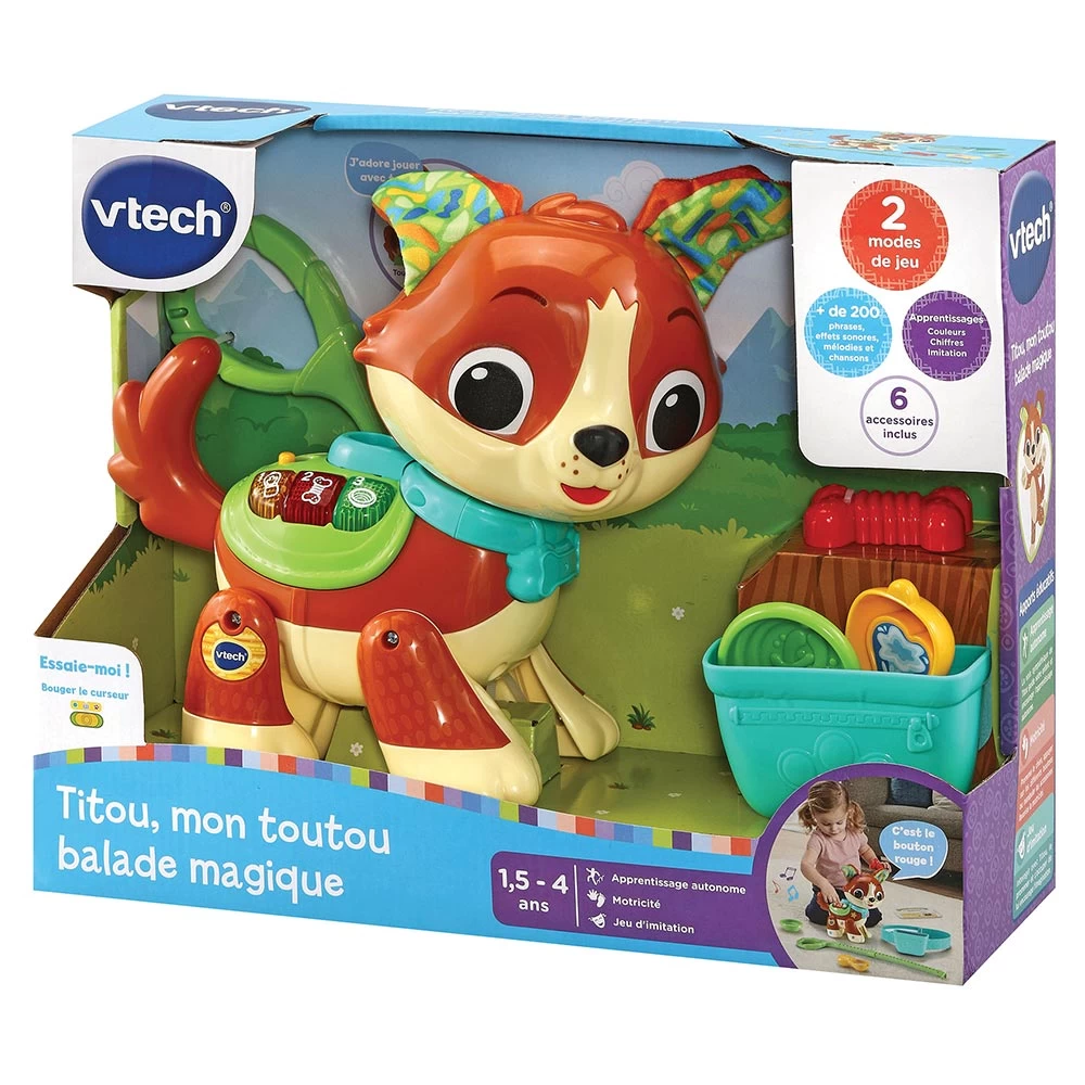 VTech Titou, Mon Toutou Balade Magique 7 VTech Titou, Mon Toutou Balade Magique – Image 7