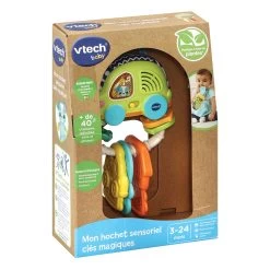 VTECH BABY Mon Hochet Sensoriel Clés Magiques -VTech Promos Boutique 80 557405 4 1