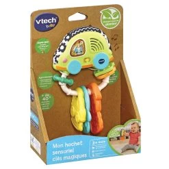 VTECH BABY Mon Hochet Sensoriel Clés Magiques -VTech Promos Boutique 80 557405 4