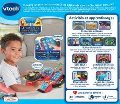 VTech Super Console Turbo Pilote -VTech Promos Boutique 80 558905 dos boC3AEte