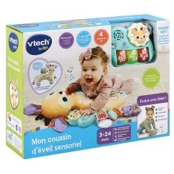 VTECH BABY Mon Coussin D'éveil Sensoriel 19 VTECH BABY Mon Coussin D'éveil Sensoriel -VTech Promos Boutique 80 560505 7