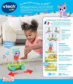 VTECH BABY Mina, Mon Chat Rouli'golo -VTech Promos Boutique 80 560905 dos boC3AEte
