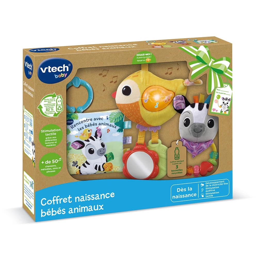 VTECH BABY Coffret Naissance Bébés Animaux 1 VTECH BABY Coffret Naissance Bébés Animaux