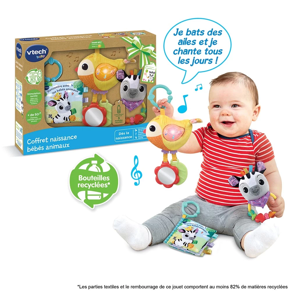 VTECH BABY Coffret Naissance Bébés Animaux 5 VTECH BABY Coffret Naissance Bébés Animaux – Image 5