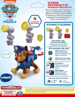 VTech Pat Patrouille - Chase Interactif : Mission Sécurité 31 VTech Pat Patrouille - Chase Interactif : Mission Sécurité -VTech Promos Boutique 80 563105 dos boC3AEte