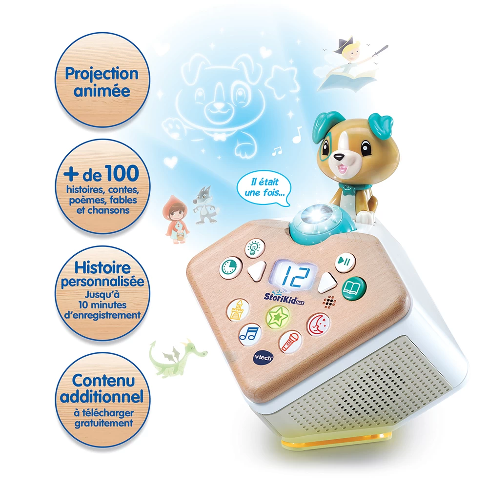VTech StoriKid MAX, Mon Conteur D'histoires Interactif 3 VTech StoriKid MAX, Mon Conteur D'histoires Interactif – Image 3