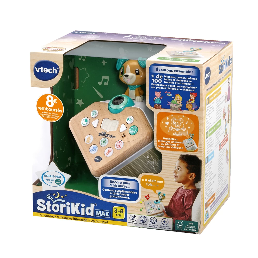 VTech StoriKid MAX, Mon Conteur D'histoires Interactif 8 VTech StoriKid MAX, Mon Conteur D'histoires Interactif – Image 8