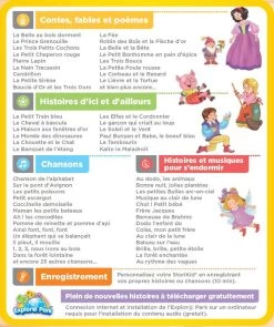 VTech StoriKid MAX, Mon Conteur D'histoires Interactif 11 VTech StoriKid MAX, Mon Conteur D'histoires Interactif -VTech Promos Boutique 80 608085 cC3B4tC3A9 boC3AEte
