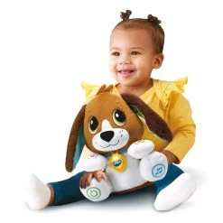 VTECH BABY Toutou Parle Avec Moi - Chien Peluche Interactif 11 VTECH BABY Toutou Parle Avec Moi - Chien Peluche Interactif -VTech Promos Boutique 80 610105 ENTIRE TOY enf