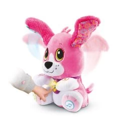 VTECH BABY Toutou Parle Avec Moi Rose - Peluche Interactive -VTech Promos Boutique 80 610155 2