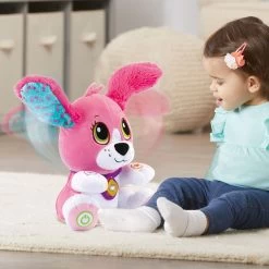 VTECH BABY Toutou Parle Avec Moi Rose - Peluche Interactive -VTech Promos Boutique 80 610155 4