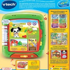VTech Mon Imagi'tablette Interactive -VTech Promos Boutique 80 611205 Mon imagitablette interactive dos