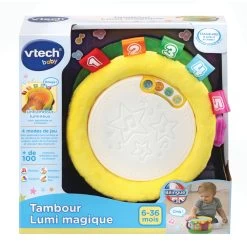 VTECH BABY Tambour Lumi Magique - Jouet Musical -VTech Promos Boutique 80 612545 PACKAGE RECTO 1