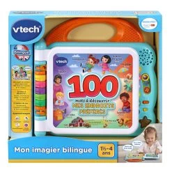 VTECH BABY Mon Imagier Bilingue - Mes Endroits Préférés -VTech Promos Boutique 80 613045 PACKAGE RECTO 1