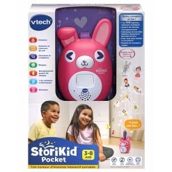 VTech StoriKid Pocket Rose - Conteur D'histoires Interactif -VTech Promos Boutique 80 613755 PACKAGE RECTO 1