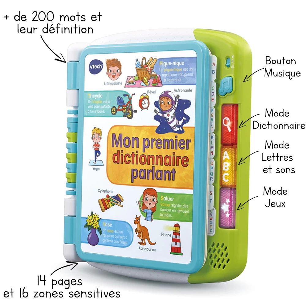 VTech Mon Premier Dictionnaire Parlant 2 VTech Mon Premier Dictionnaire Parlant – Image 2
