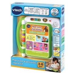 VTech Mon Livre D'activités Interactif - J'écris, Je Joue Et J'apprends -VTech Promos Boutique 80 614905 8