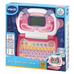 VTech Clic, Mon Ami L'ordi Rose 12 VTech Clic, Mon Ami L'ordi Rose -VTech Promos Boutique 80 615155 6