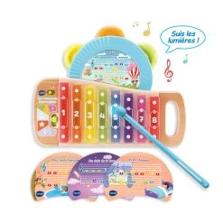 VTech Xylo-Tambourin Lumi Magique -VTech Promos Boutique 80 615605 CAT