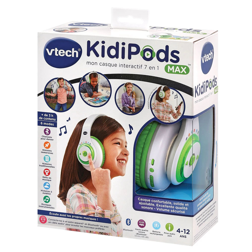 VTech KidiPods Max - Mon Casque Interactif 7 En 1 11 VTech KidiPods Max - Mon Casque Interactif 7 En 1 – Image 11