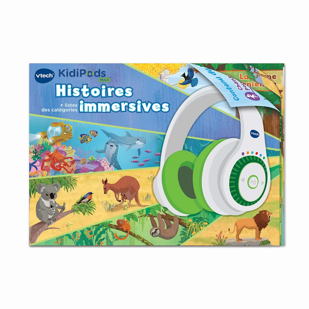 VTech KidiPods Max - Mon Casque Interactif 7 En 1 10 VTech KidiPods Max - Mon Casque Interactif 7 En 1 – Image 10