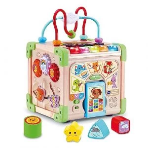 Vtech Cube Nature Interactif Baby Multi-activités 1 Vtech Cube Nature Interactif Baby Multi-activités