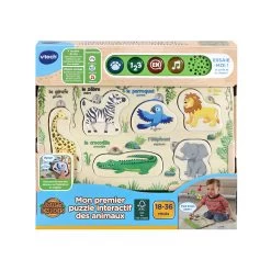 VTech Mon Premier Puzzle Interactif Des Animaux -VTech Promos Boutique M GRAPHISTES Visuels en attente Visuels 2021 00 Visuels boites 613645 GB 613645 GB Direct